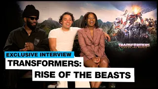 "Incredible!" Tobe Nwigwe, Anthony Ramos and Dominique Fishback on Transformers: Rise Of The Beasts