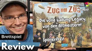 Zug um Zug: Legacy – Die Altmeister haben wieder zugeschlagen! - Spoilerfreie Review