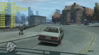 GTA IV | GTX 1080 | Maxed Out Performance Test | 1080p | 1440p | 4K