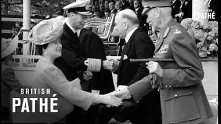 Royal Party Leave Buckingham Palace (1946)