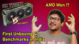 True Value King..? AMD RX 7700 XT Review & Benchmarks🔥