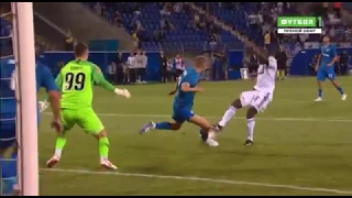 Seidu Yahaya GOAL. Zenit 4-1 Dinamo Minsk | 16/08/2018. Europa League, 3rd QR, 2nd Leg