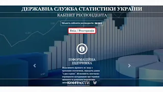 Як подавати звіти до Головного управління статистики у Донецькій області