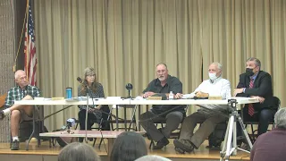 Poestenkill Town Board   - October 21, 2021 meeting - Discussion on Paying for Well Testing