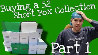 Buying a Comic Book Collection - 52 Short Boxes - Part 1