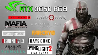 i5 12400F + RTX 3050 | Test in 25 Games at 1080p