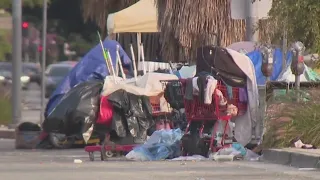 Beverly Grove homeless encampment still remains