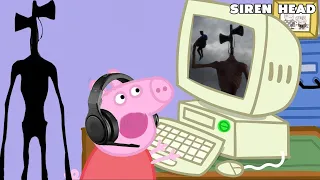 Peppa Pig Plays Siren Head Attack