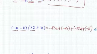 Mnożenie sum algebraicznych - Matematyka Szkoła Podstawowa i Gimnazjum