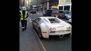 BUGATTI GETS A PENALTY TICKET IN LONDON