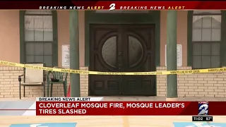 Mosque fire investigation