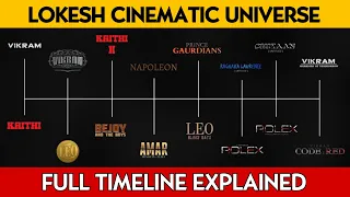 LCU Complete Timeline Explained || Kaithi, Vikram, Leo, Rolex || Part 1