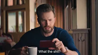 Chris Evans Reaction "What The Sh*t" Free Guy Got Cap's Shield - Free Guy (2021)