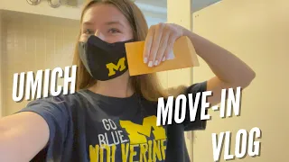 University of Michigan Move-In Day 2021 (Bursley Dorm)