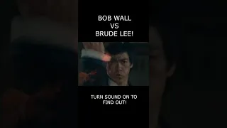 BOB WALL SHOWS BRUCE LEE TRUE KARATE!