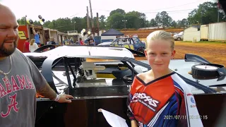 Interview with Jason Alexander at Laurens County Speedway 2021