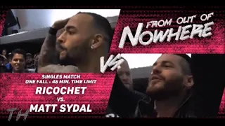Ricochet vs Matt Sydal Highlights HD PWG From Out Of Nowhere