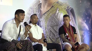 Aung La N Sang One Championship fan day with Martin Nguyen, Tial Thang | SCMP MMA