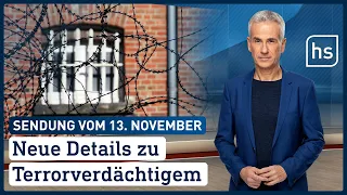 Neue Details zu Terrorverdächtigem | hessenschau vom 13.11.2021