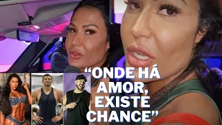 Gracyanne fala a primeira vez após término com Belo: “Onde há amor, existe chance”.