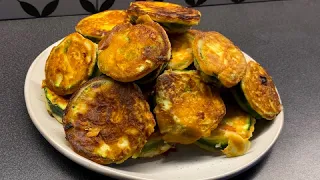 Panierte Zucchini ist so einfach! Einfaches und sehr leckeres Rezept