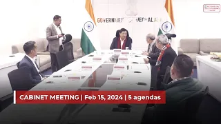 CABINET MEETING | Feb 15, 2024 | 5 agendas