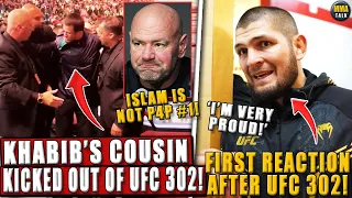 MMA Community GOES OFF on Dana White over P4P claim! Khabib's Cousin KICKED OUT of UFC 302! Jones