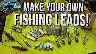 Make your own Fishing Leads/Sinkers and Save Money! | TAFishing