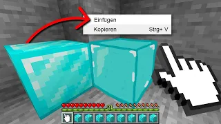 Minecraft, aber du kannst ALLE BLÖCKE KOPIEREN & EINFÜGEN