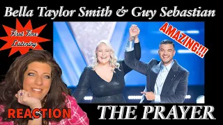 FIRST TIME LISTENING TO BELLA TAYLOR SMITH/GUY SEBASTIAN "THE PRAYER" THE VOICE AUSTRALIA - REACTION