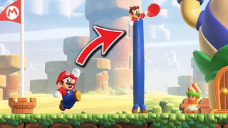 Super Mario Bros Wonder but ALL TRANSFORMATIONS are RANDOM!! (Funny)