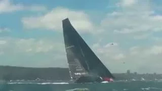 2014 Rolex Sydney Hobart Yacht Race Start Comanche 4.34 min Ambush