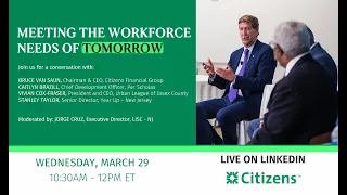 Meeting the Workforce Needs of Tomorrow | Jersey City, NJ | March 29, 2023