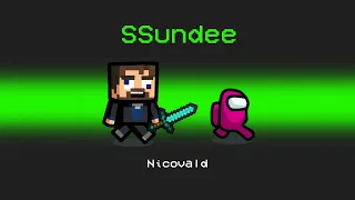 DERP SSUNDEE Imposter in Among Us (MEME)