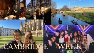 First Week at Cambridge | Study Abroad Vlog