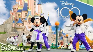 Disney 100 Ceremony Including 100 Characters 🎂 - Disneyland Paris 2023