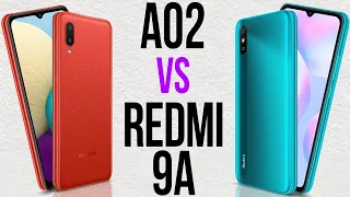 A02 vs Redmi 9A (Comparativo)