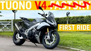 2022 Aprilia Tuono V4 NON-factory first ride – same thrills, less £££?