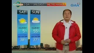 24 Oras: Maayos na panahon, asahan sa malaking bahagi ng bansa ngayong weekend