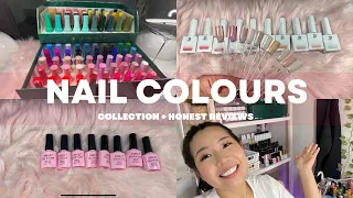 ENTIRE collection of gel nail colours! Honest reviews 😭 Ep 2 Nail Product Reviews | Rose Zhou