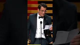 TY BURREL wins an emmy for  modern family  2014