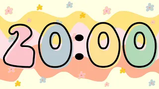 20 Minute Groovy Themed Timer