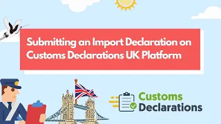 Submitting an Import Declaration on Customs Declarations UK Platform