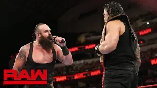 Roman Reigns and Braun Strowman call out Brock Lesnar: Raw, Sept. 17, 2018