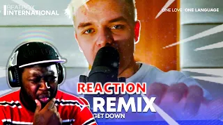(REACTION) REMIX 🇿🇦 | GET DOWN | Grand Beatbox Battle 2021 | SO MUCH BASSSS🔥🔥