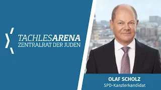 Tachles Arena mit SPD-Kanzlerkandidat Olaf Scholz