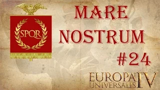 Europa Universalis 4 Restoration of Rome and Mare Nostrum achievement run as Austria 24