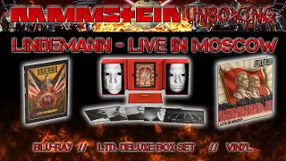 Unboxing   Lindemann   Live in Moscow   Deluxe Box Set