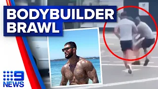 Brutal brawl between bodybuilders results in serious charges | 9 News Australia