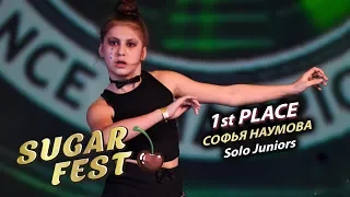 Наумова Софья 🍒 1st PLACE -  Solo Juniors 🍒 SUGAR FEST Dance Championship